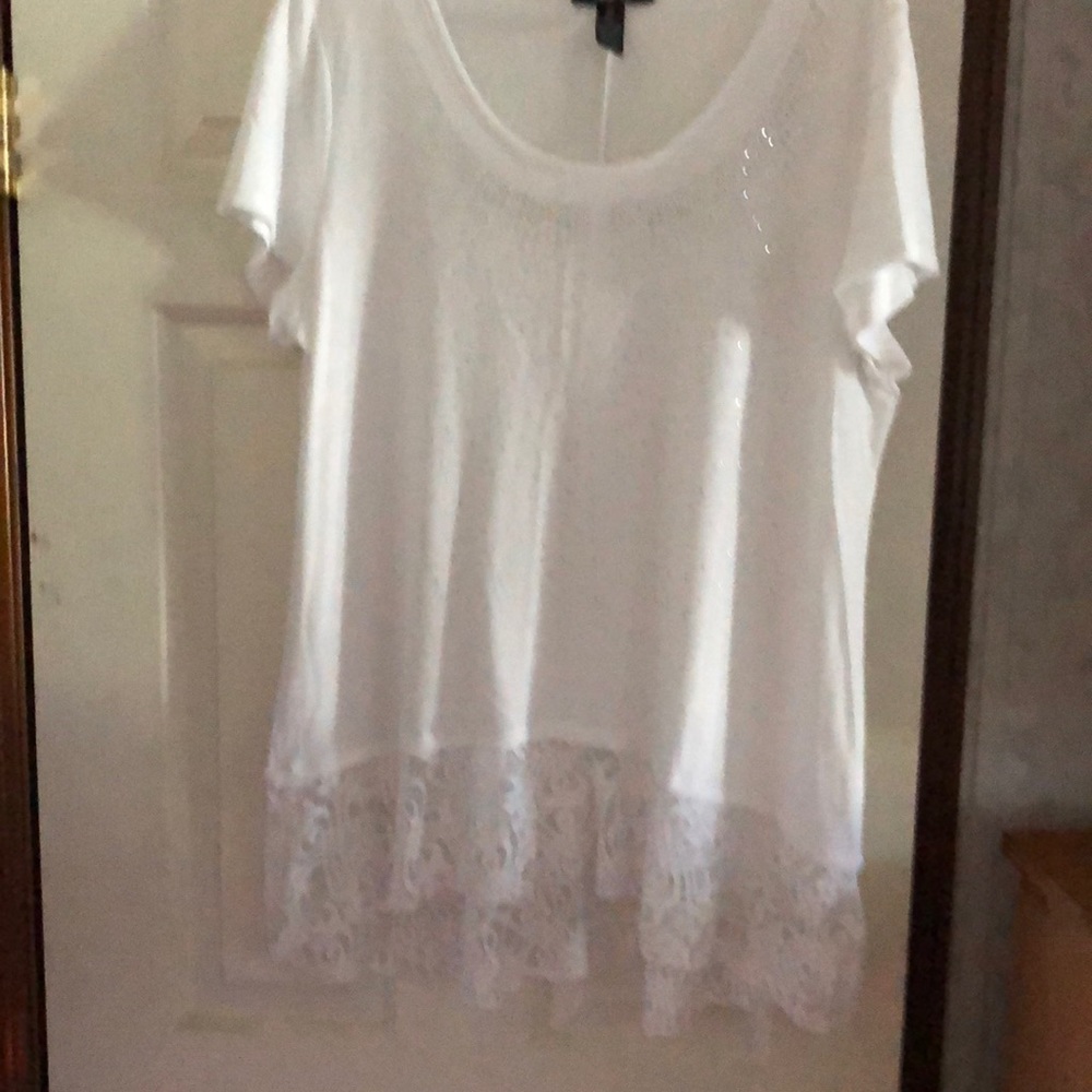 Rhinestone  covered tee